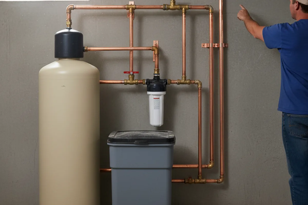 Whole-house water treatment system installed in Judsonia
